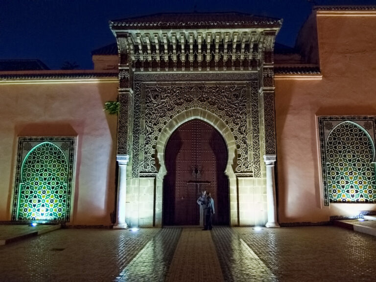Moulay Ismail Mausoleum in Meknes